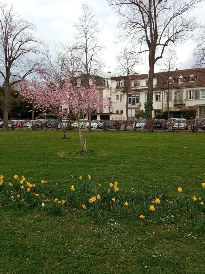 Rare A Colmar - Appartement Champ De Mars Vue Sur Parc - 70M2 - 2 Chambres Bagian luar foto